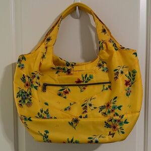 lug Yellow Floral Shoulder Bag